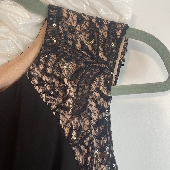 XSCAPE black full length gown - Picture 3 of 7